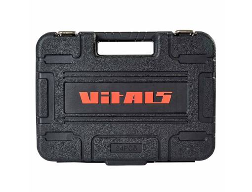 Набір головок торцевих 1/4″ та 1/2″ 94 предмети Vitals Master