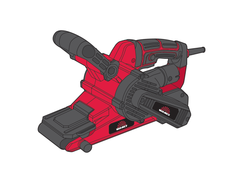 Машина ленточная шлифовальная Vitals Master Ls 7690DNs