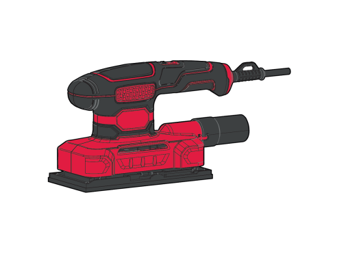 Шліфувальна машина вібраційна Vitals Es 1612KP