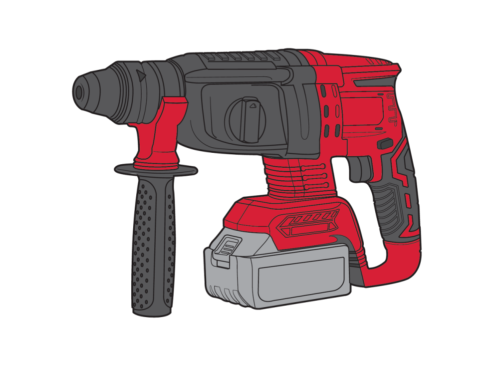 Перфоратор акумуляторний Vitals Master ARa 1722KP BL