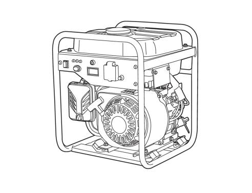 Генератор бензиновый инверторный Vitals IG 3.0b