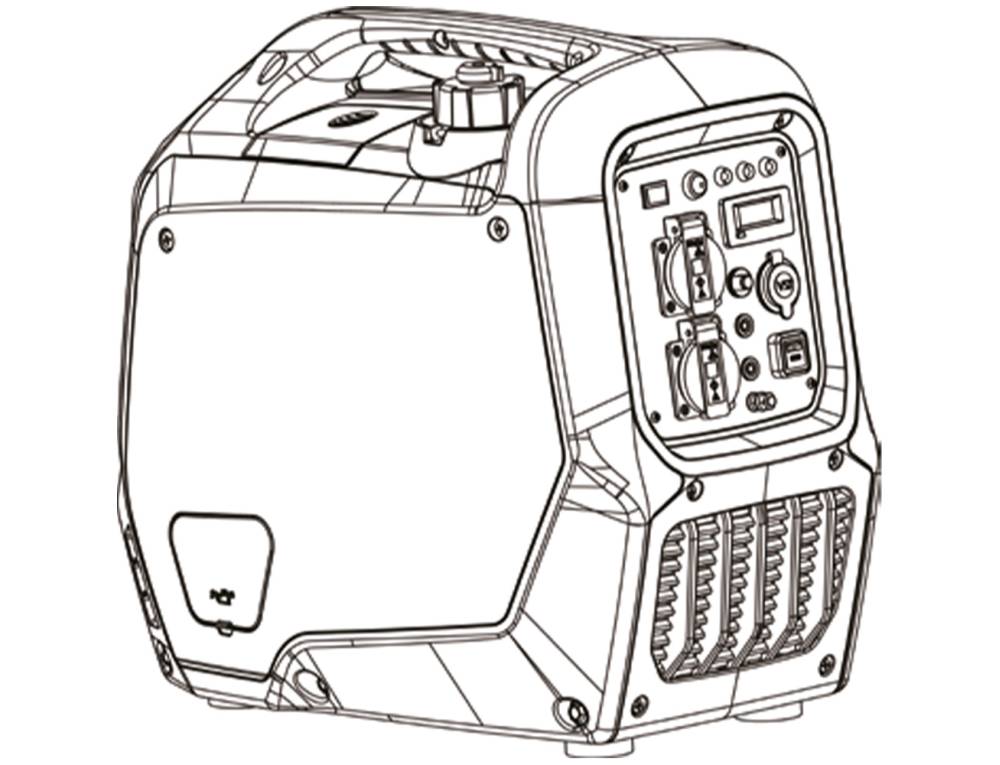 Генератор бензиновый инверторный Vitals IG 3.0bs