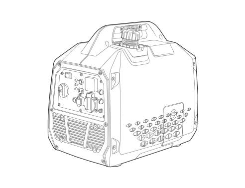 Генератор бензиновый инверторный Vitals Master IG 3.5bse