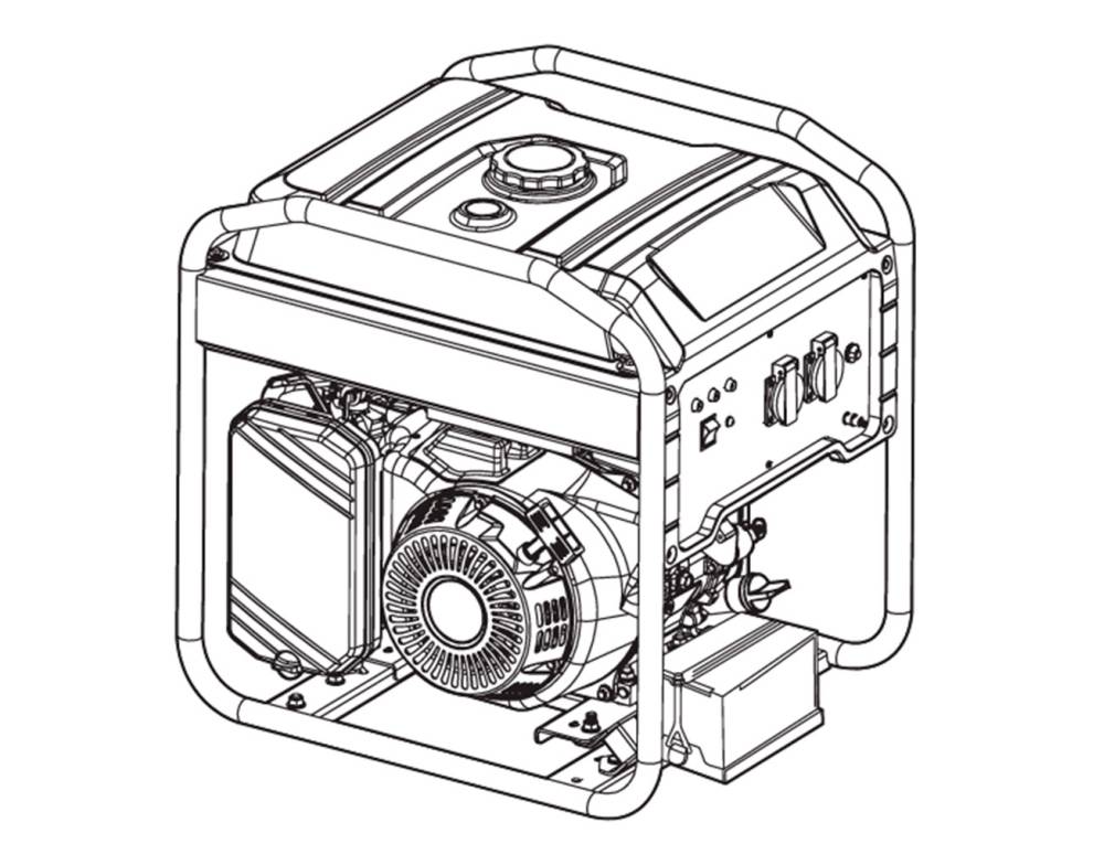 Генератор бензиновый инверторный Vitals IG 6.0be