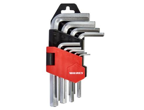 Купить Набір ключів шестигранних 9 шт. 1,5–10 мм Vitals Master