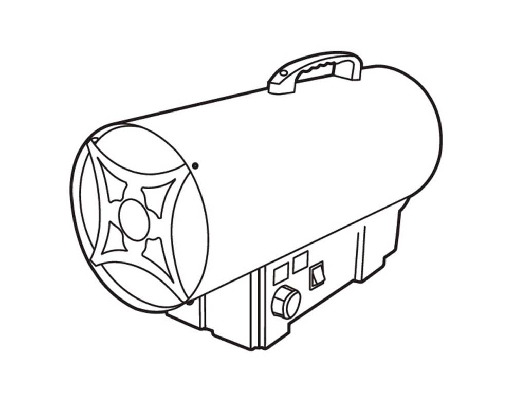Обогреватель газовый Vitals GH-154t