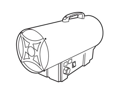Обігрівач газовий Vitals GH-154t