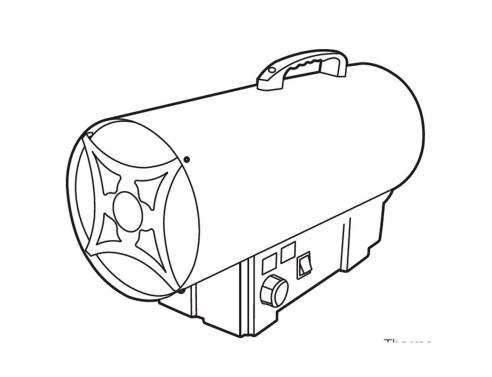 Обігрівач газовий Vitals GH-304t