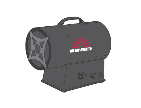 Обігрівач газовий Vitals GHB-303Т