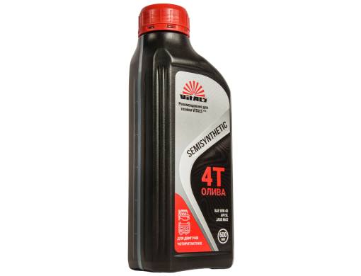 Масло для четырехтактных двигателей Vitals Semisynthetic API SL/CF, 0,6л