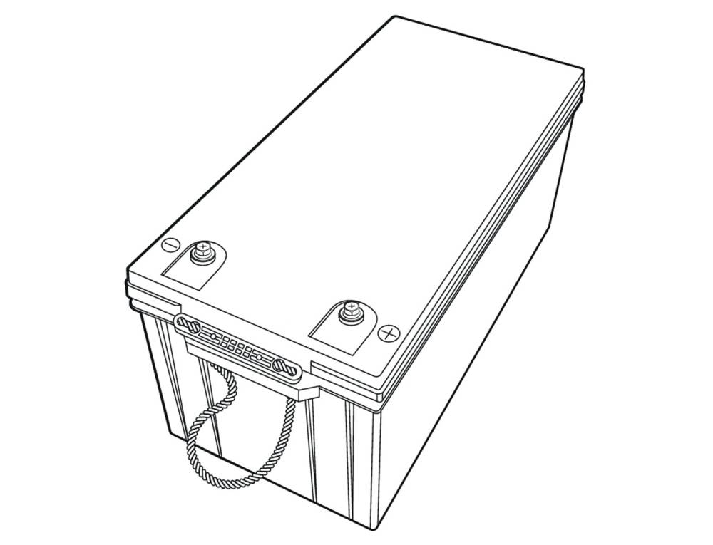 Батарея аккумуляторная Vitals ALFP-12200ab