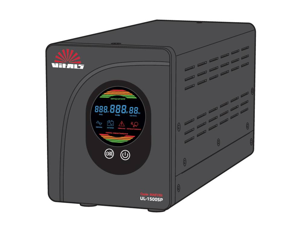 Источник бесперебойного питания Vitals Master UL-1500sp