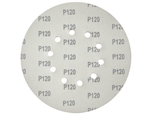 Круг шлифовальный самозацепной Vitals 225 мм, 10 отв. з. - 120, 5 шт.