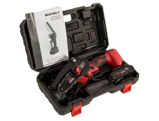 Пила цепная аккумуляторная Vitals AKZ 1810-1n Kit