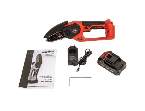 Пила цепная аккумуляторная Vitals AKZ 1810ck Kit