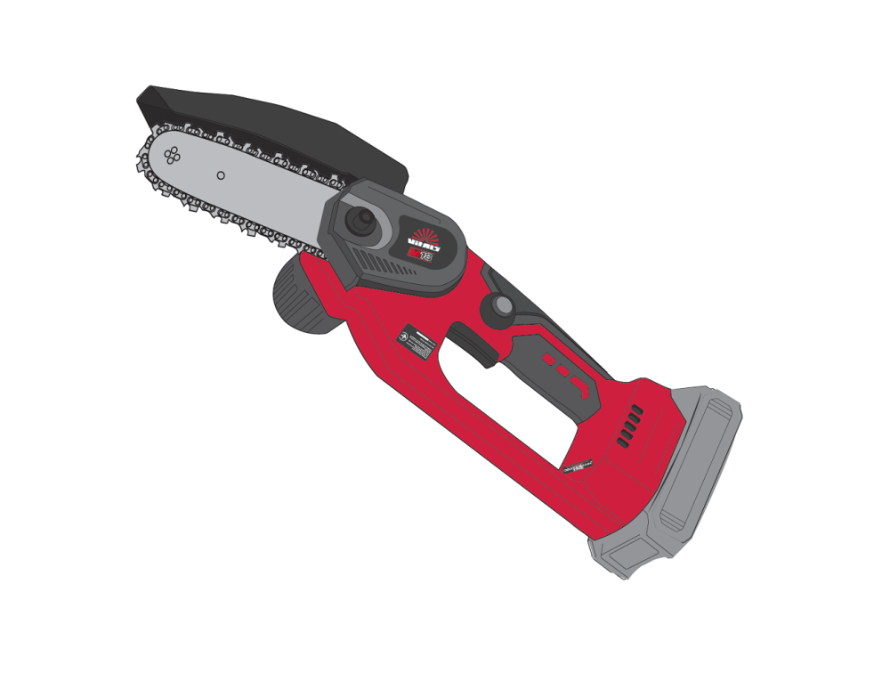 Пила цепная аккумуляторная Vitals AKZ 1810ck Kit