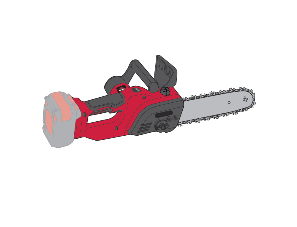 Пила ланцюгова акумуляторна Vitals AKZ 1830c BL