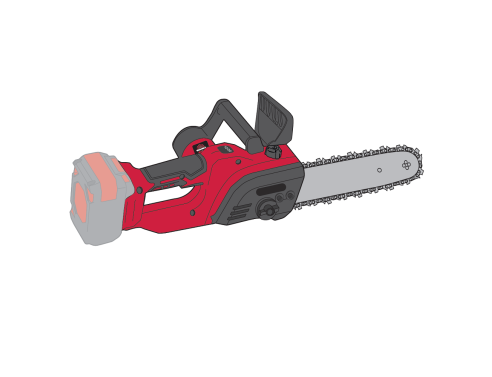 Пила ланцюгова акумуляторна Vitals AKZ 1830c BL