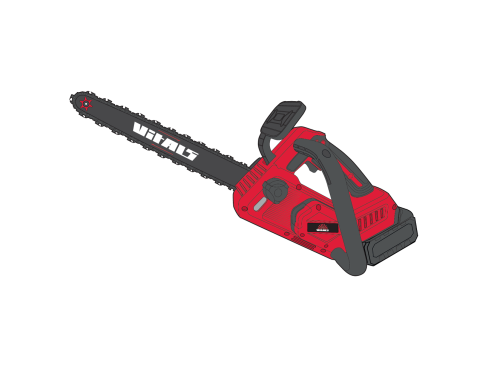 Пила цепная аккумуляторная Vitals AKZ 1830sx BL Kit