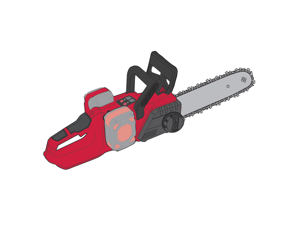 Пила цепная аккумуляторная Vitals AKZ 3640c BL