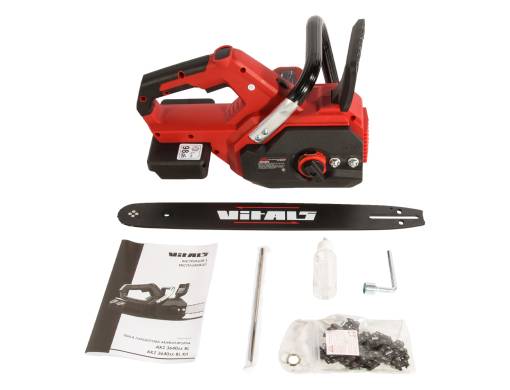 Пила цепная аккумуляторная Vitals AKZ 3640sx BL