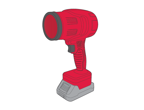 Повітродувка акумуляторна Vitals Master ALP 1861j BL