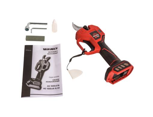 Секатор акумуляторний Vitals Master AG 1830cd BL