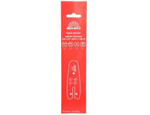 Шина пильная Vitals Master UN 1/4"-.043 4"-28l-R