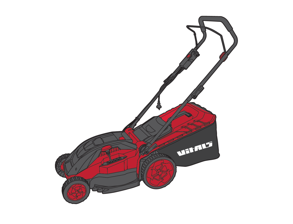 Газонокосилка электрическая Vitals Master EZP 4318jb