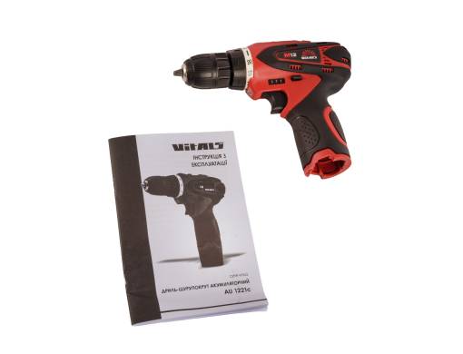 Дриль-шуруповерт акумуляторний Vitals AU 1221c