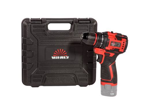 Дрель-шуруповерт аккумуляторная Vitals Master AU 1232c BL