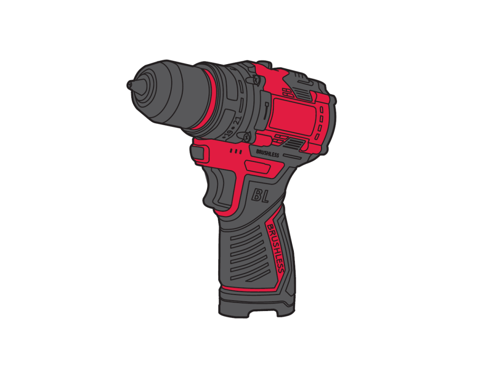 Дрель-шуруповерт аккумуляторная Vitals Master AU 1232c BL