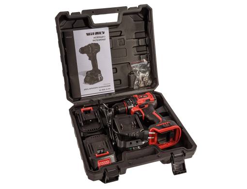 Дриль-шуруповерт акумуляторний Vitals Master AU 1832c BL Kit+