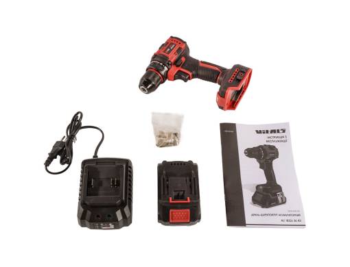 Дриль-шуруповерт акумуляторний Vitals Master AU 1832c BL Kit