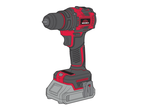 Дриль-шуруповерт акумуляторний Vitals Master AU 1832c BL