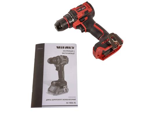 Дриль-шуруповерт акумуляторний Vitals Master AU 1832c BL