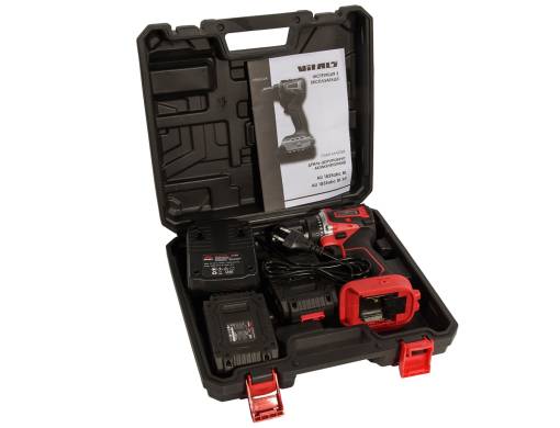 Дриль-шурупокрут акумуляторний Vitals Master AU 1835abc BL Kit