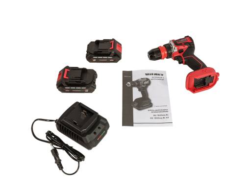 Дриль-шурупокрут акумуляторний Vitals Master AU 1835aq BL Kit