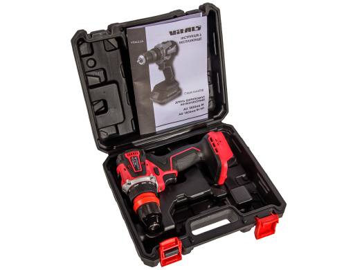 Дриль-шурупокрут акумуляторний Vitals Master AU 1835aq BL