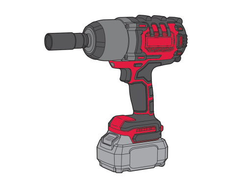 Гайковерт акумуляторний Vitals Master AT 18100c BL