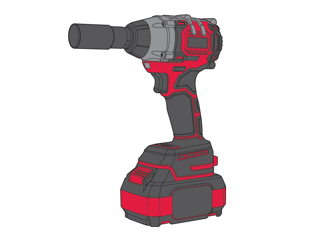 Гайковерт аккумуляторный Vitals Master AT 1835с BL Kit