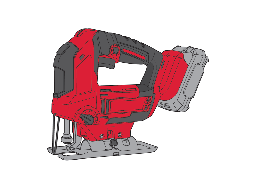 Лобзик аккумуляторный Vitals Master Ef 1885с BL