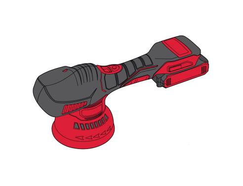 Полировочная машина аккумуляторная Vitals Master PS 1812c BL Kit