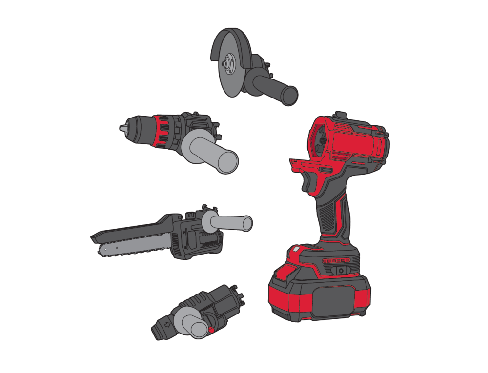 Набор аккумуляторный Vitals Master COMBO KIT 4.1 18V
