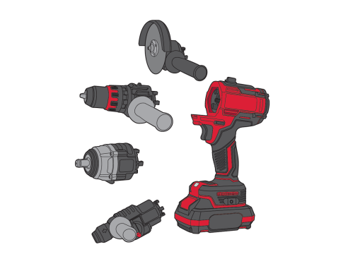 Набір акумуляторний Vitals Master COMBO KIT 4.2 18V