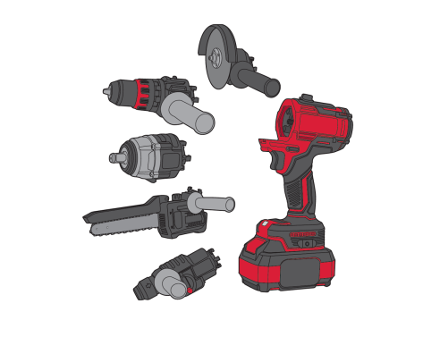 Набір акумуляторний Vitals Master COMBO KIT 5.1 18V