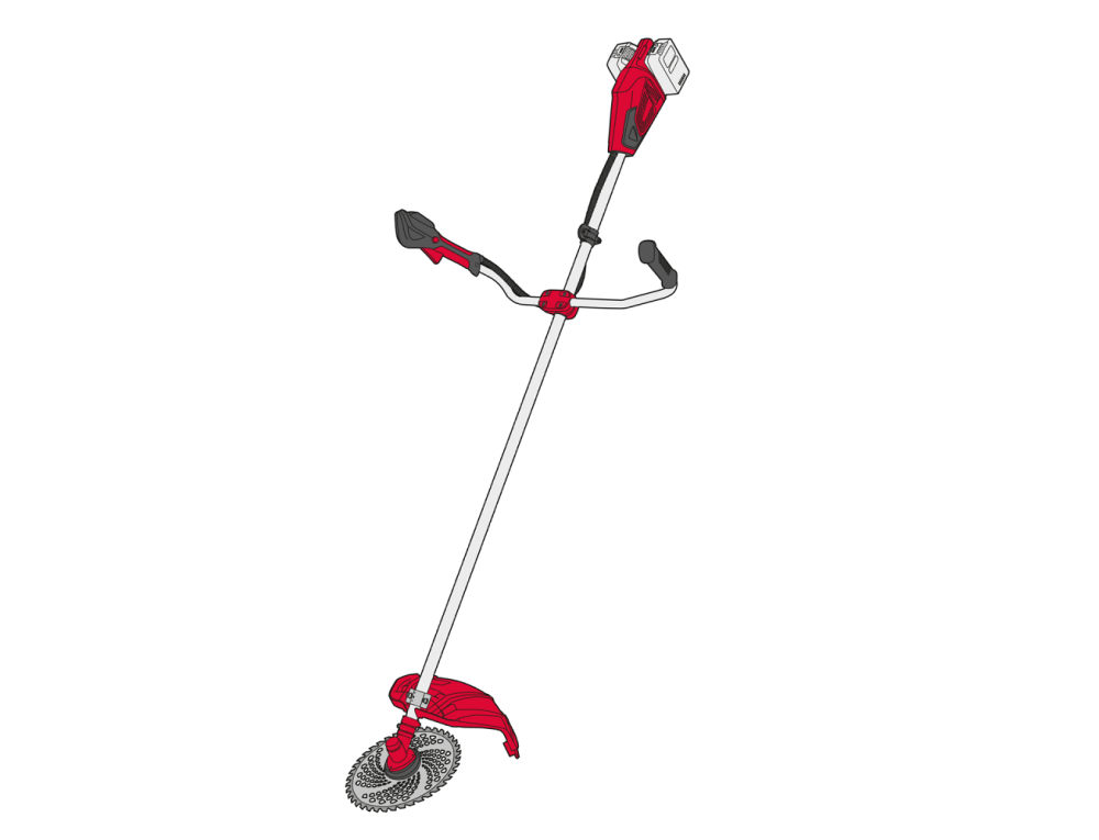 Коса аккумуляторная Vitals Master AZT 36100-1n BL Kit