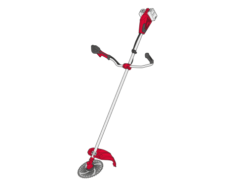 Коса аккумуляторная Vitals Master AZT 36100-1n BL