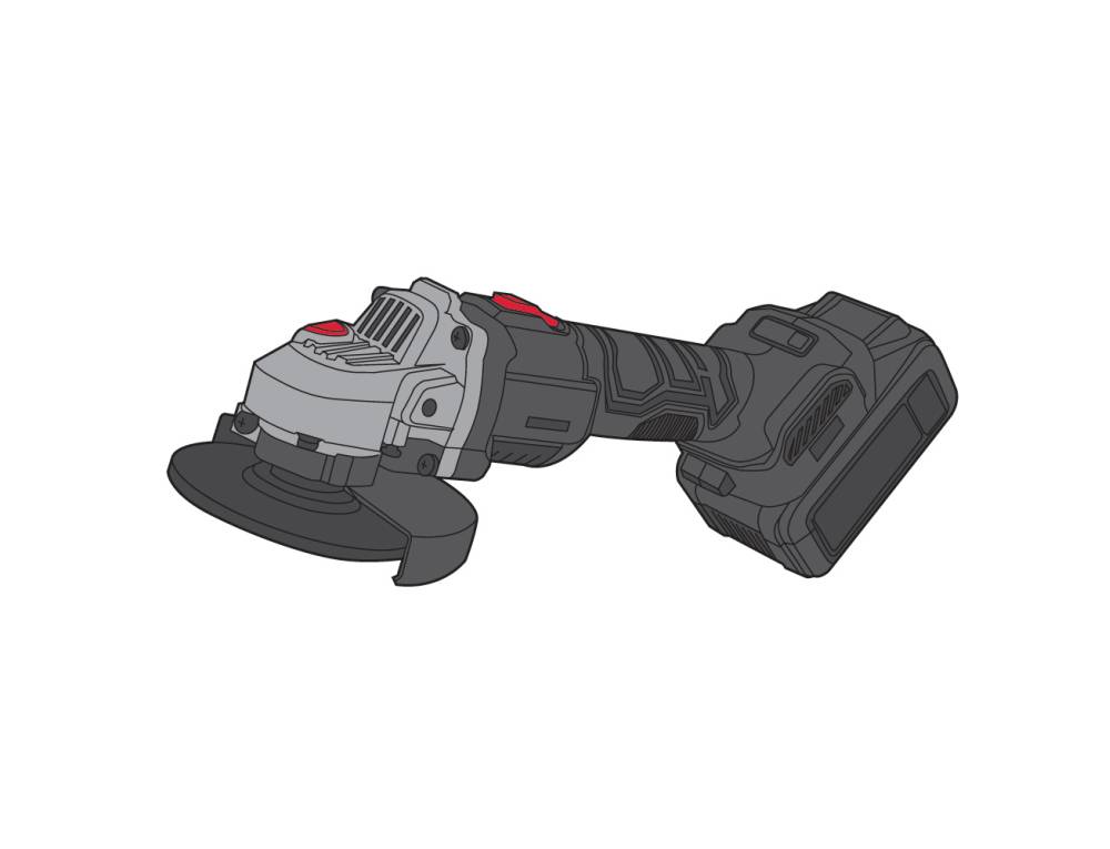 УШМ аккумуляторная Vitals Professional ALs 18125kv BL SmartLine+