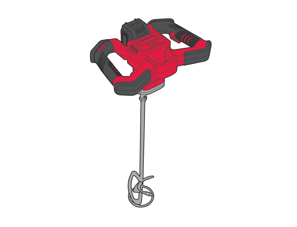 Миксер строительный аккумуляторный Vitals Master AEm 1814 BL SmartLine+